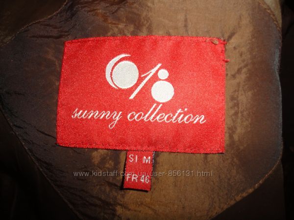 Модный пуховик с меховым воротником Sunny Collection - р.44-46