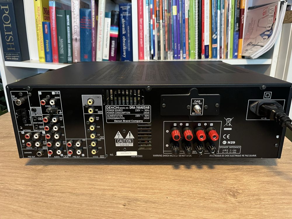 Amplituner Denon dra700ae dab,