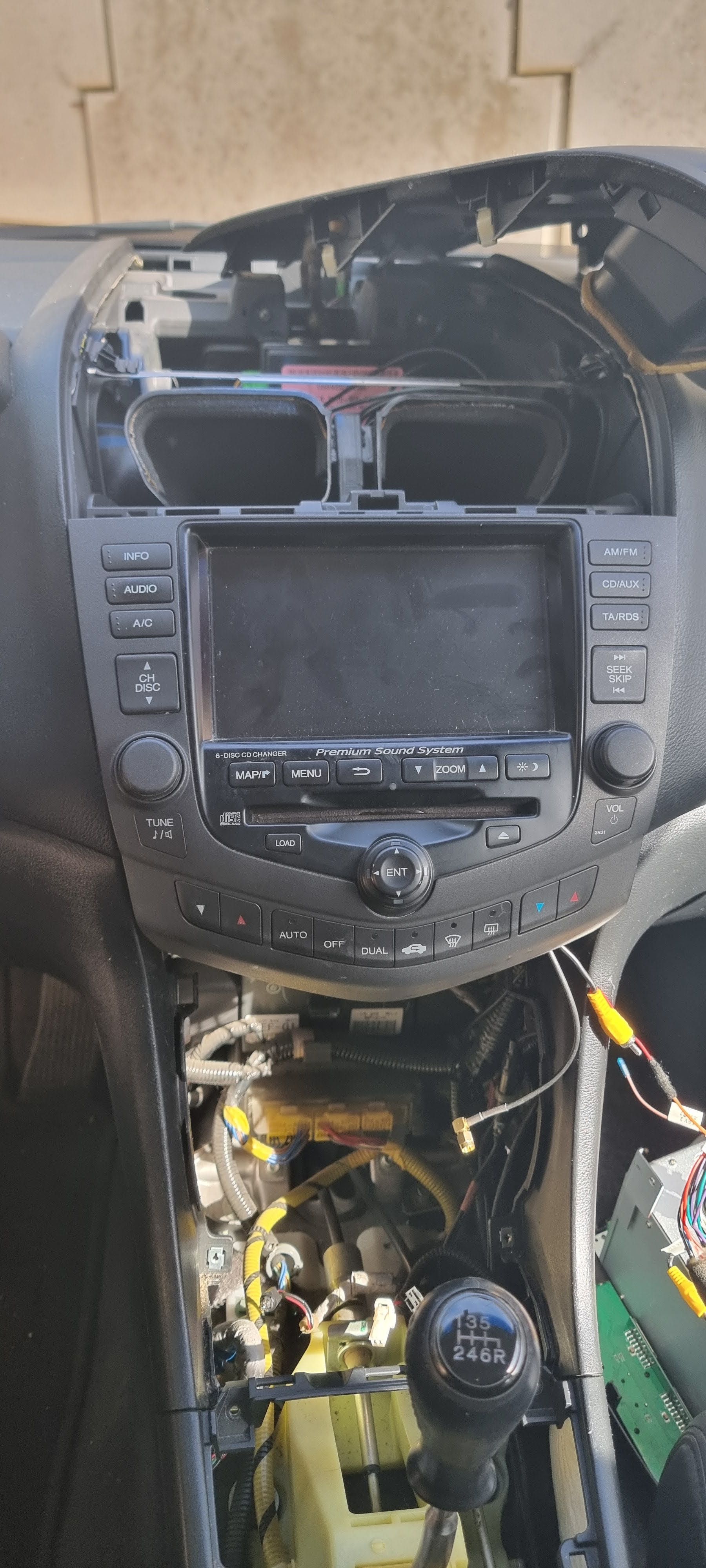 Auto Radio original Honda VII [cl,cn] 03-07 com GPS