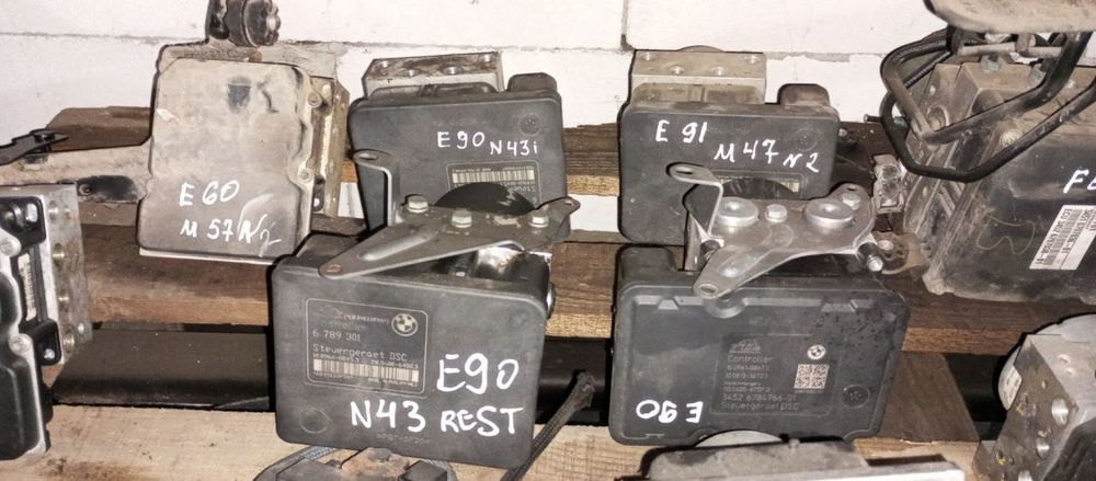 Блок АБС на БМВ Е65 Е66. Блок ABS BMW E65 E66. 006, 007
