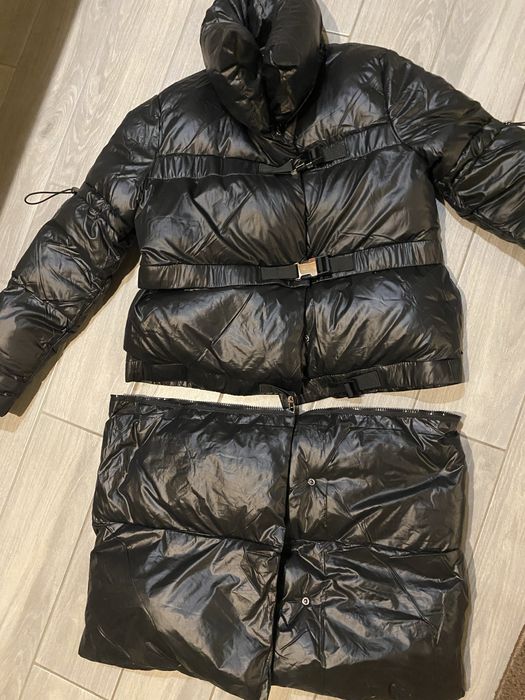 Куртка плащ довга