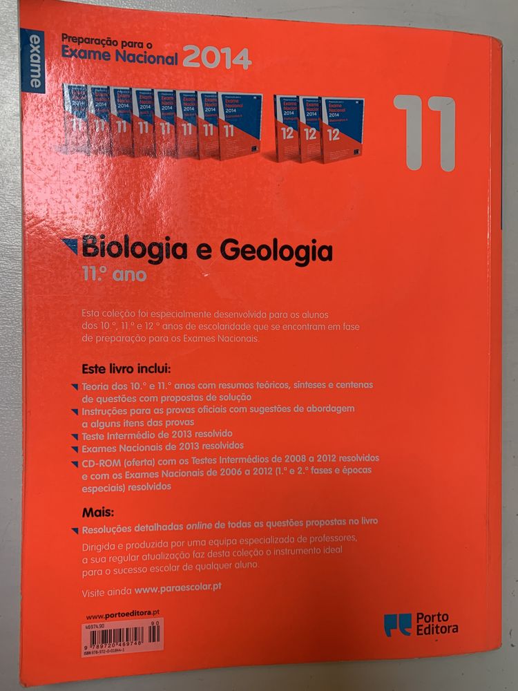 Preparação Exame Nacional Biologia e Geologia