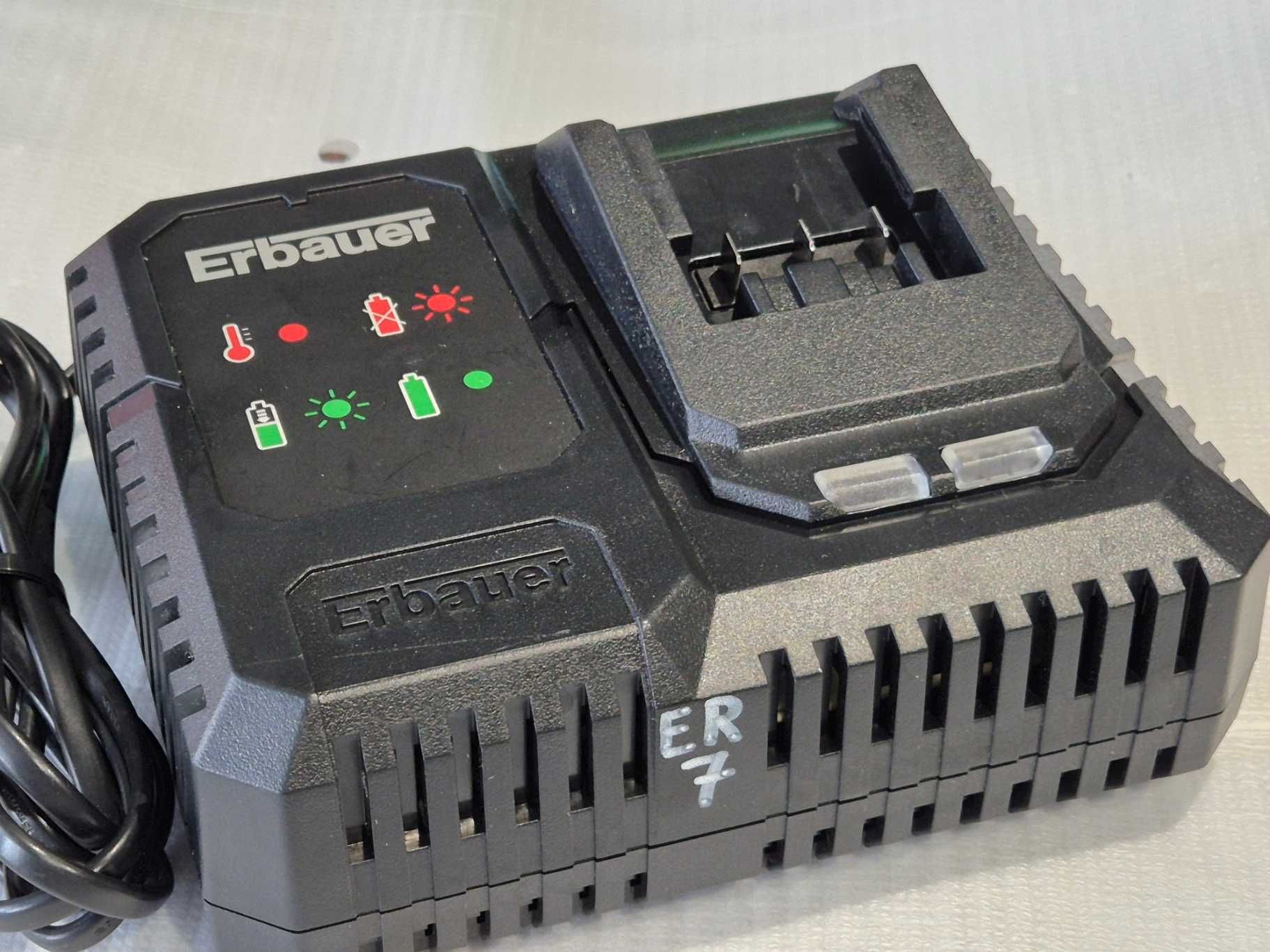 Oryginalna szybka ładowarka ERBAUER EFC18-Li 6A EXT 18V 150W  ER7