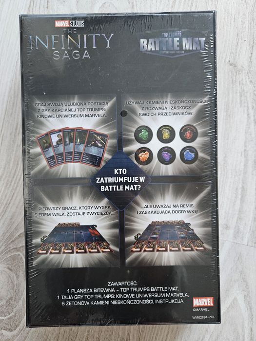 Gra karciana  planszowa INFINITY SAGA Battle mat