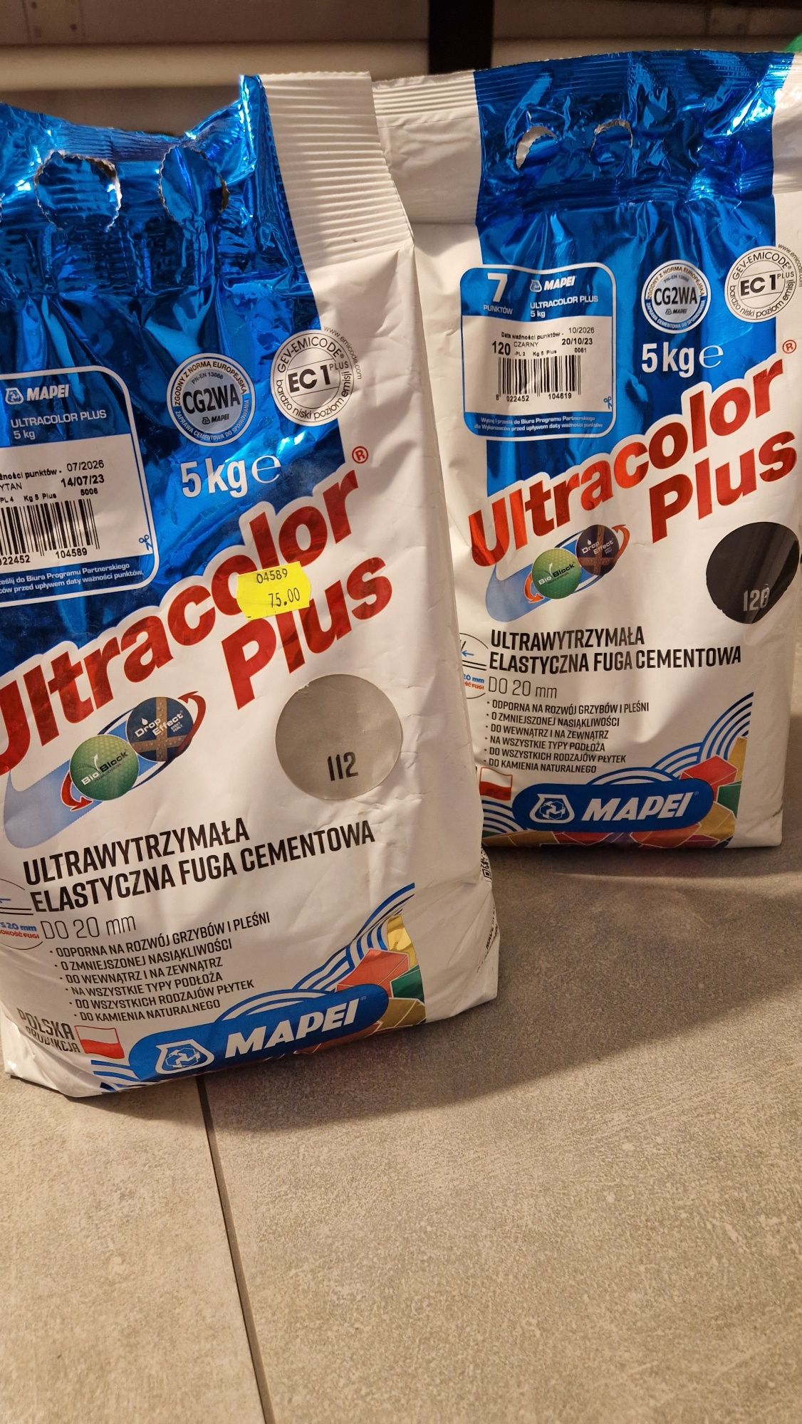 Fuga Mapei 2x 5kg