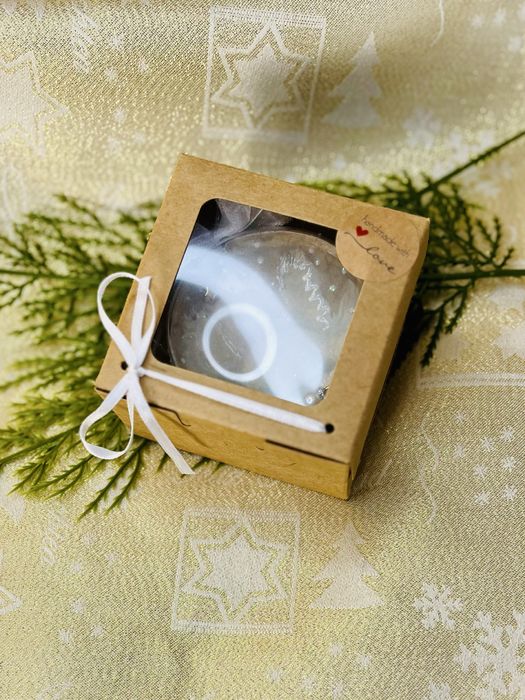 bombka z Aniołkiem ręcznie wykonans