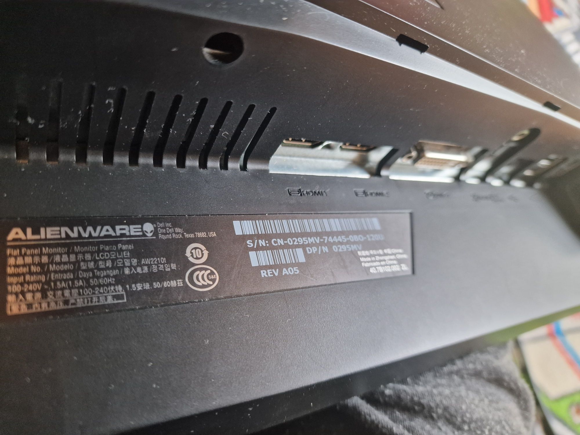 Monitor geamingowy Dell Alienware optx HD 3D