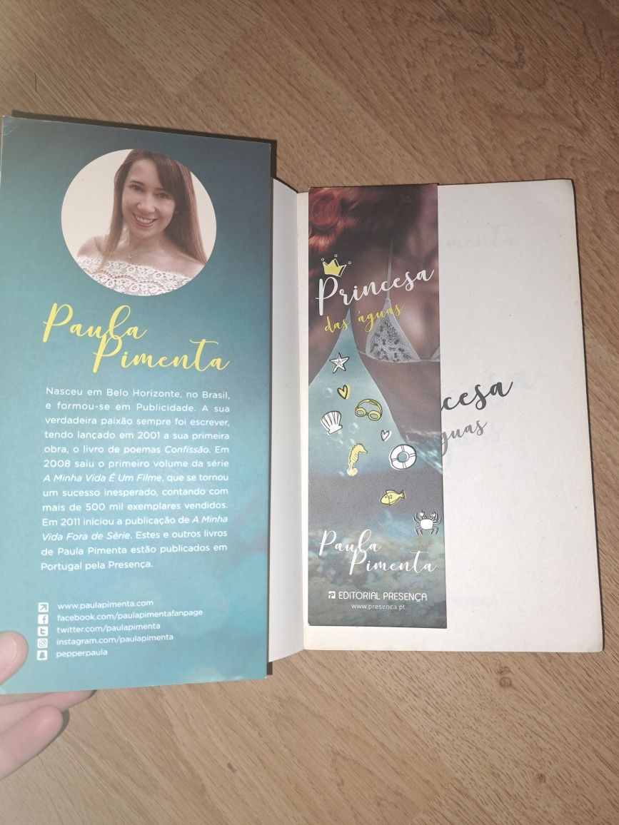 Livro Princesa das Águas – Como Novo – Envio Rápido!