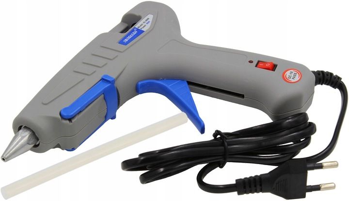 Pistolet Do Kleju Na Gorąco 80w Włącznik + Klej