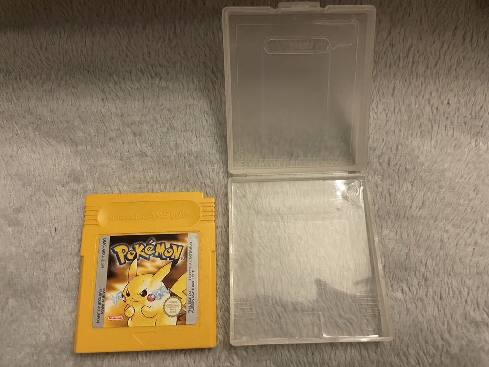 Gra Pokemon Yellow EUR