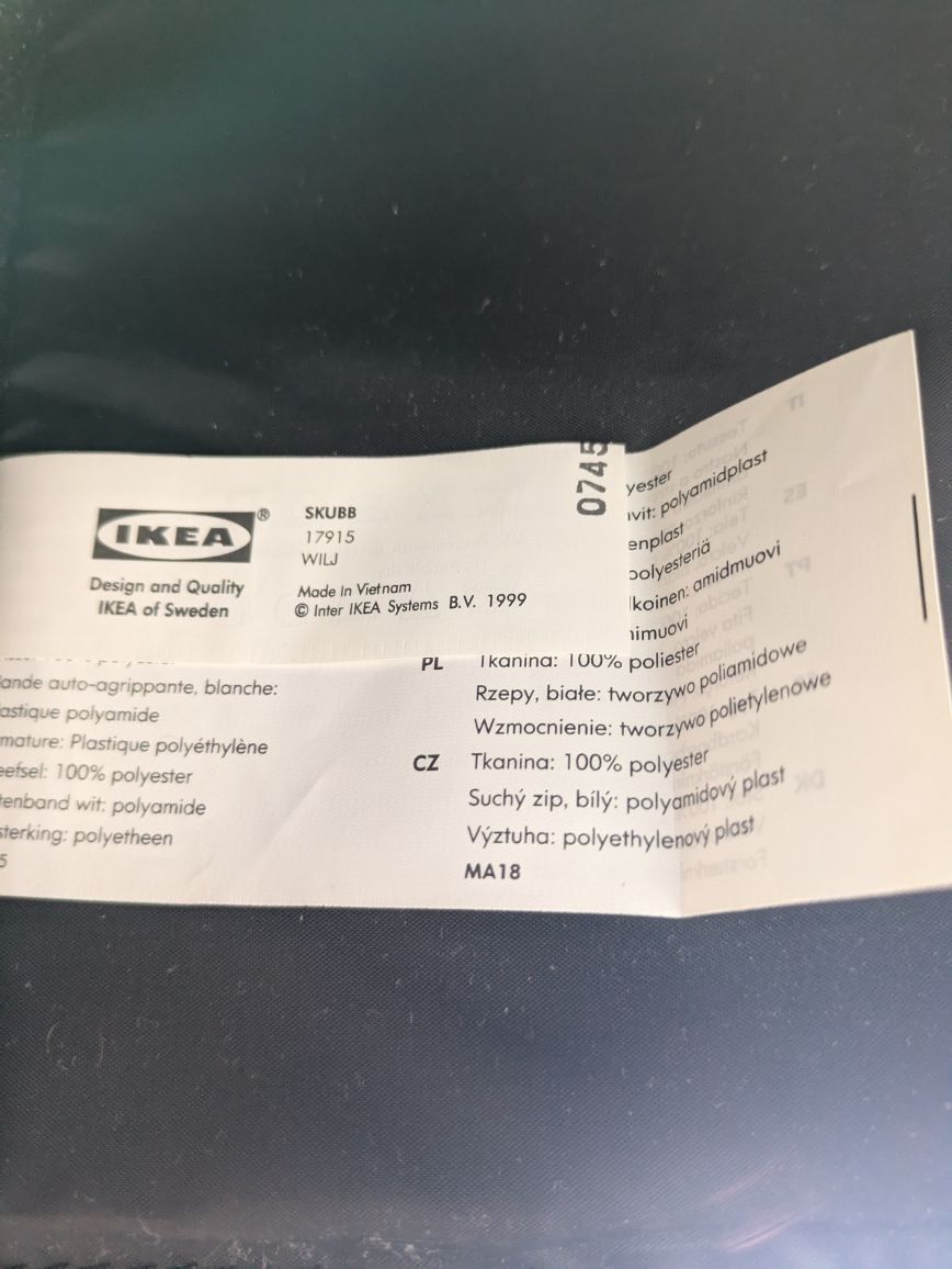 Organizadores de Roupa SKUBB IKEA (2 unidades, 5 compartimentos)