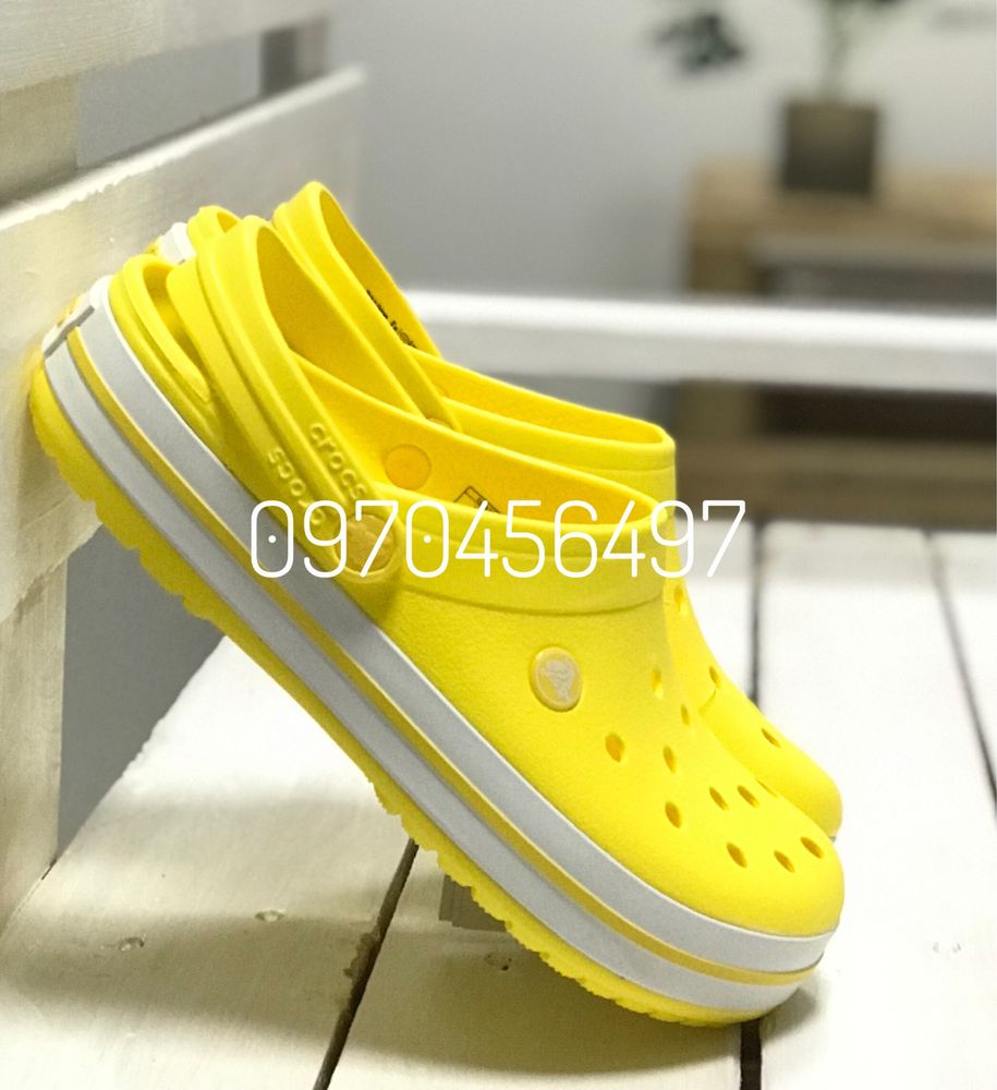 Жіночі та Чоловічі Крокси Crocs Crocband зручне взуття Кроксы 38 р