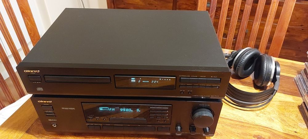 ONKYO odtwarzacz CD DX-7111 i amplituner TX-SV343