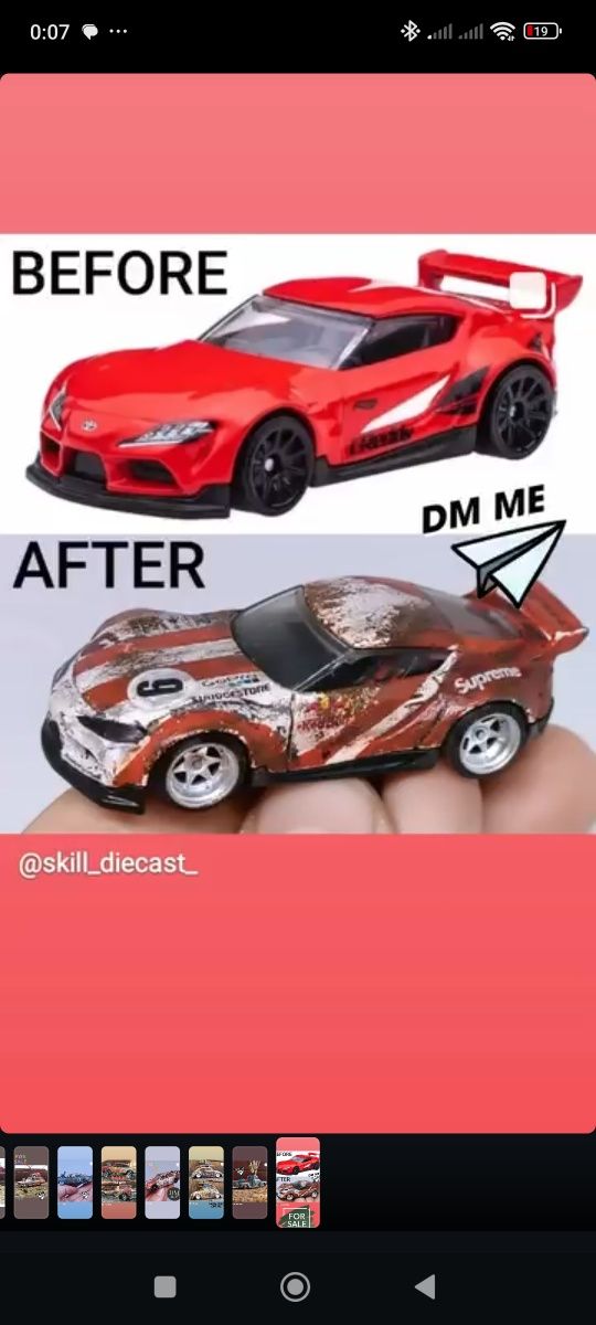 HOT WHEELS Custom Estilo Rusty