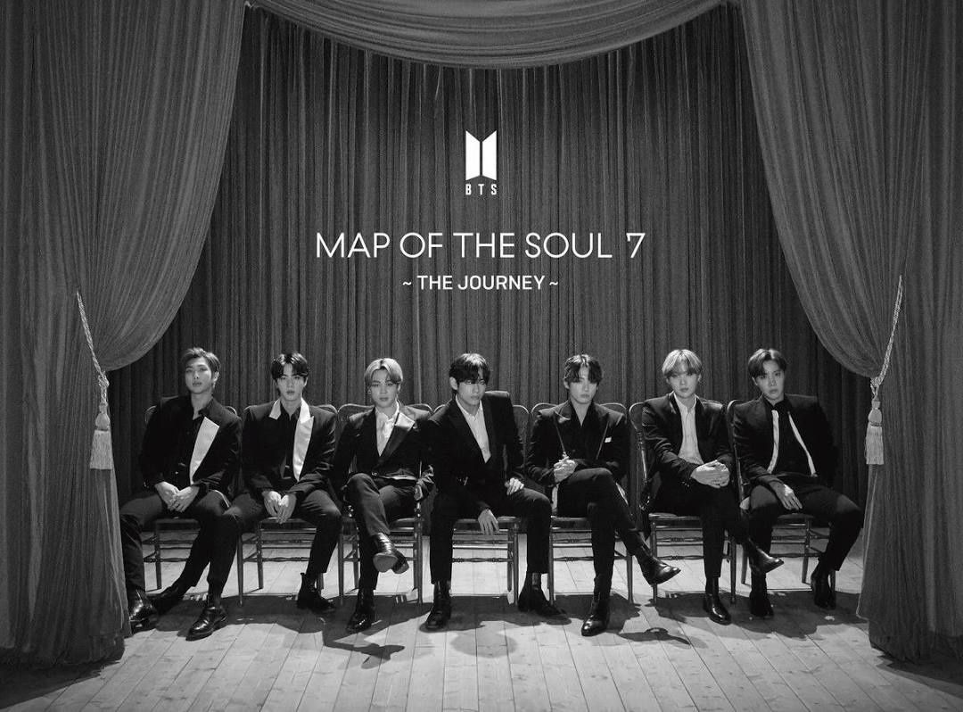 BTS Map Of The Soul 7 The Journey Limited cd+bluray