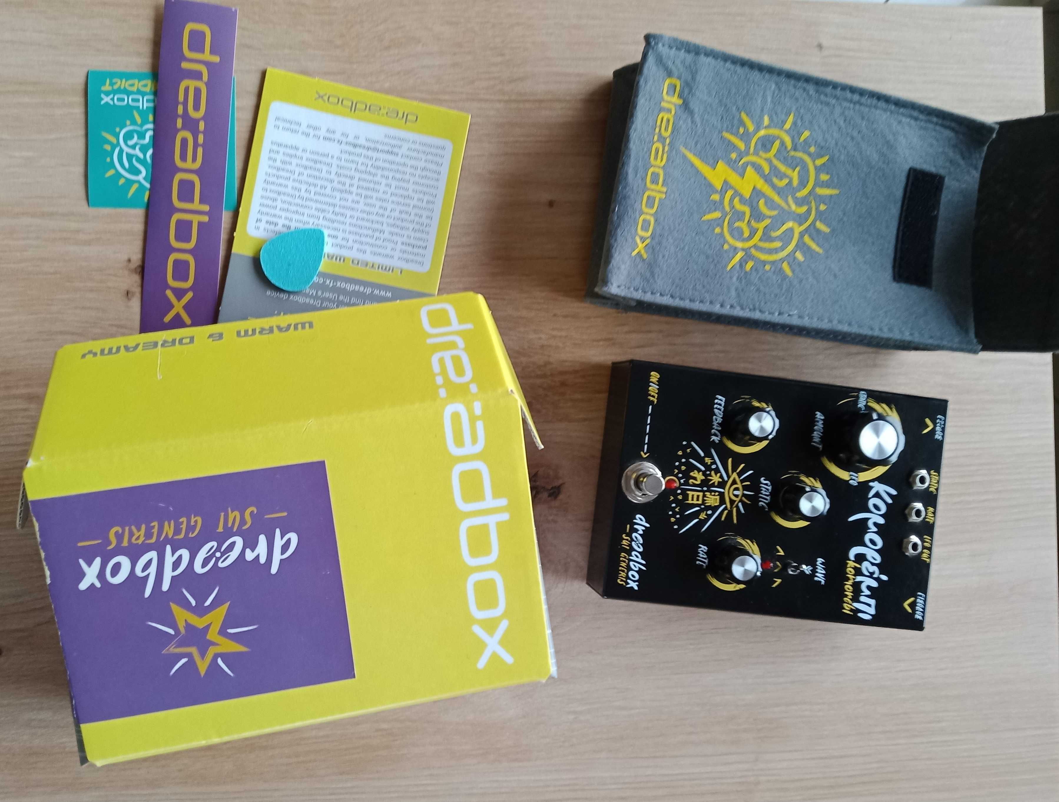 efekt gitara bas synth Dreadbox Komorebi chorus flanger