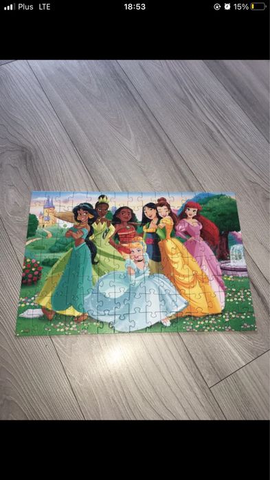 Puzzle księżniczki 5+ 120 elem