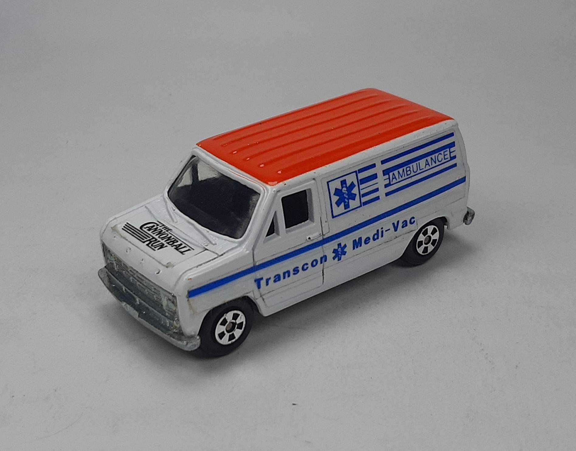 ERTL - FORD ECONOLINE VAN "Transcon Medi-Vac" The Cannonball Run