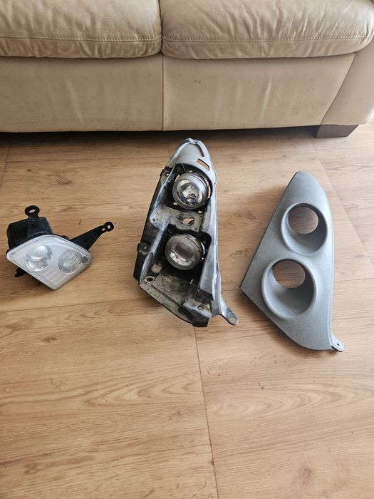 Smart roadster farol capa farol de apoio direito lado do passageiro