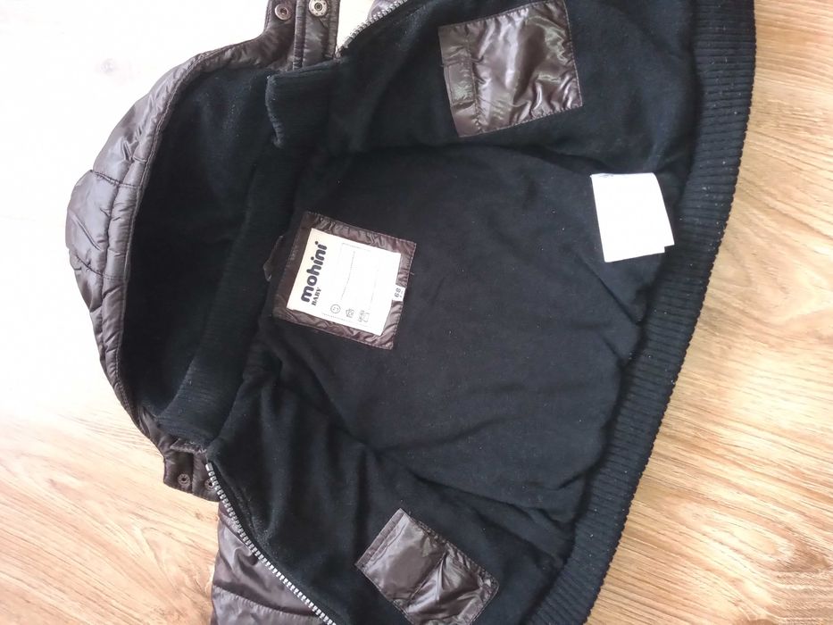 Kurtka zimowa dla maluszka rozmiar 68