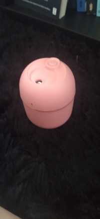 Humidificador rosa pequeno