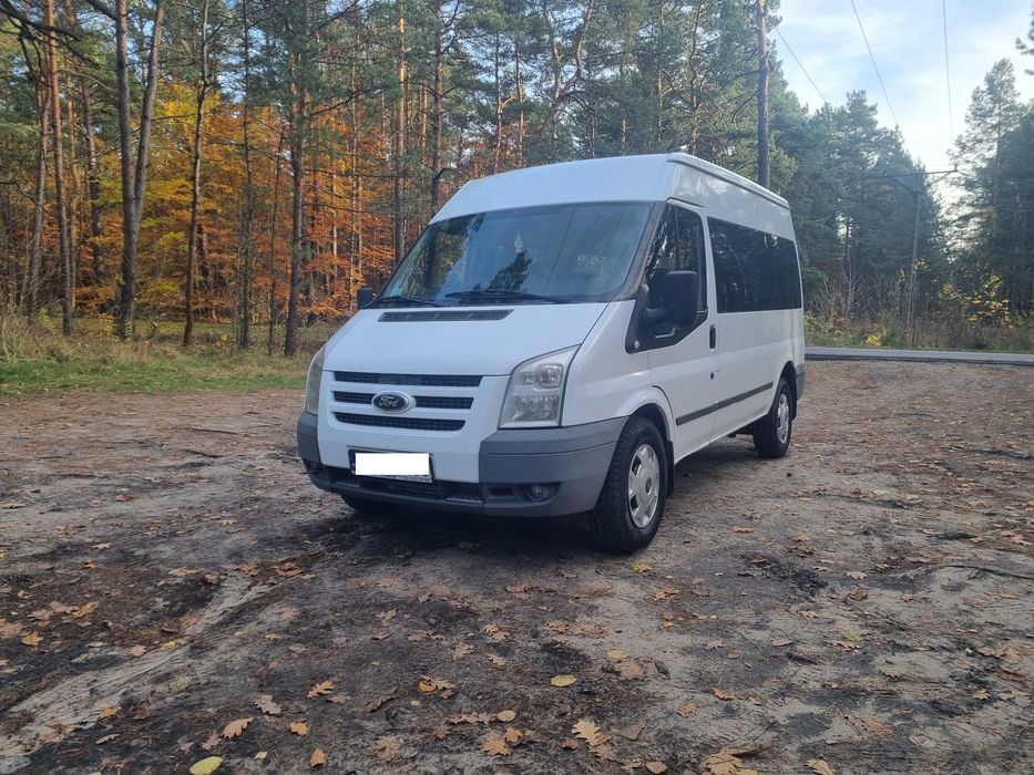 Ford TRANSIT Doka Brygadówka 9-OSOBOWA,Salon PL,Oryg Przebieg 262TyśKM