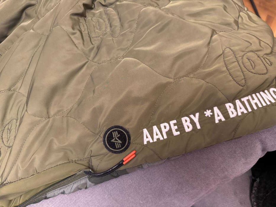 Spodnie Bape x Alpha Industries