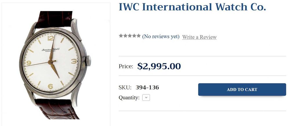 Zegarek IWC Schaffhausen Mechaniczny Manual Komplet Box Vintage!