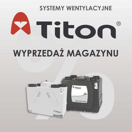 Rekuperatory renomowanej firmy Titon WYPRZEDAŻ Magazynu (różne modele)