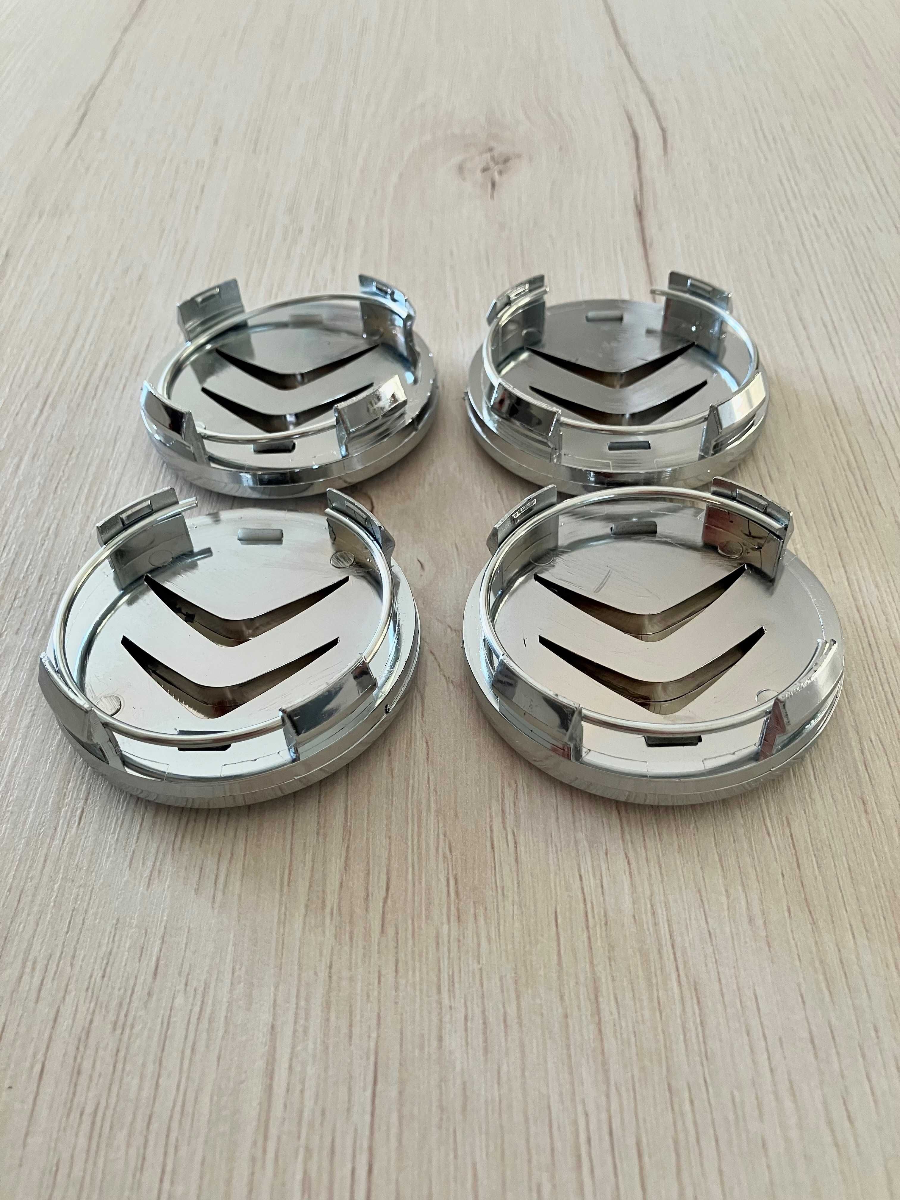 Dekielki 4x 68mm do felg BMW i 4x 60mm do Citroen- fabrycznie nowe!