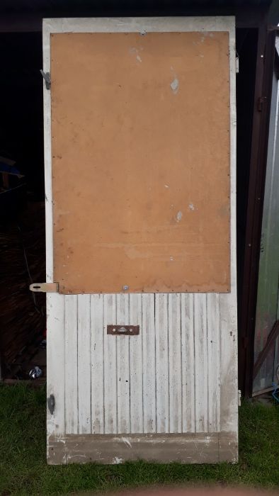 Drzwi techniczne na na budowę tymczasowe
