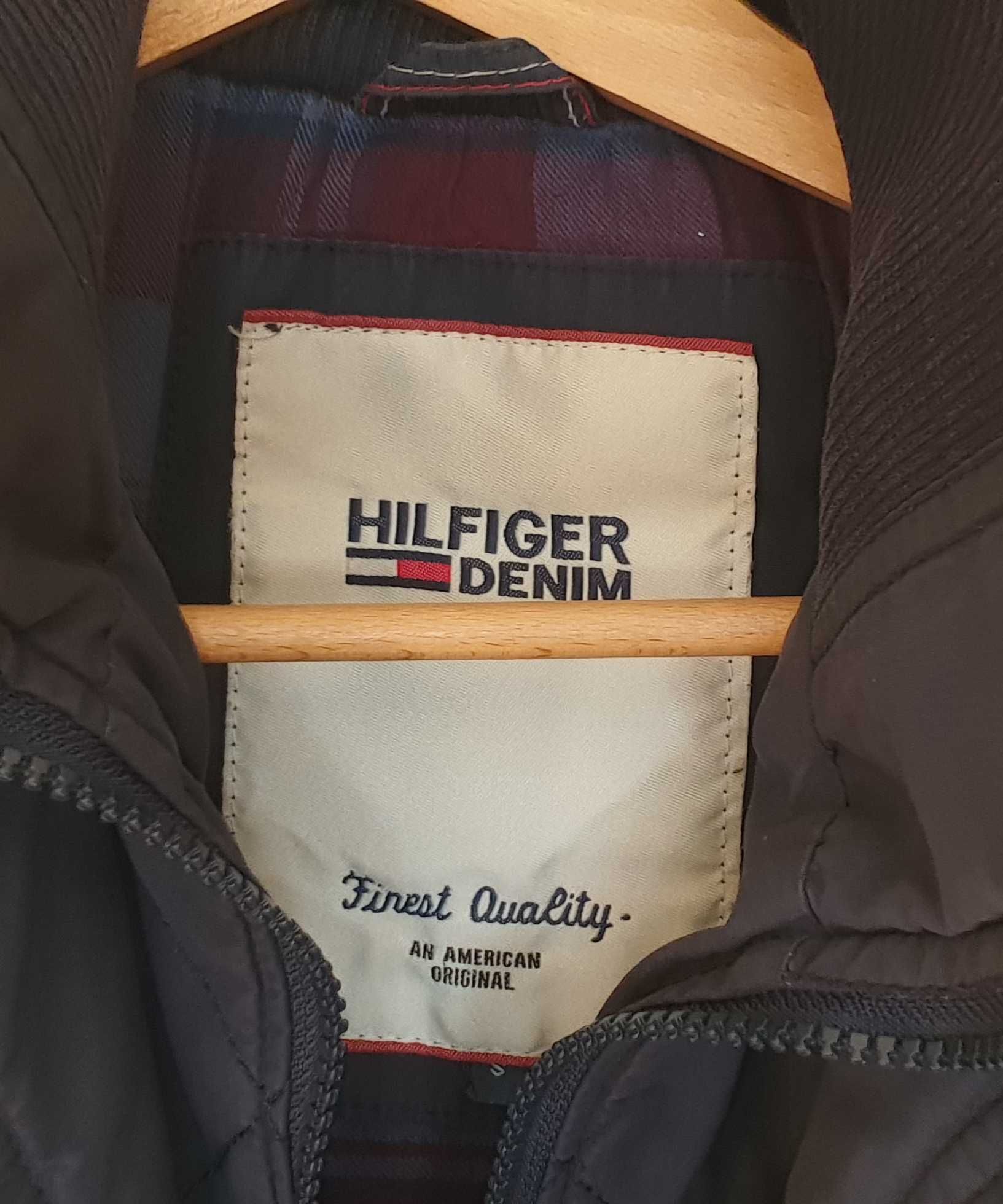 Oryginalna męska kurtka Tommy hilfiger ocieplana rozm.S