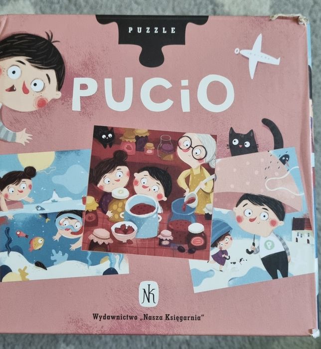 Pucio puzzle 3 obrazki