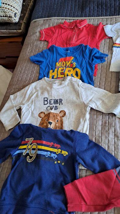 Lote de roupa menino 2-3 anos