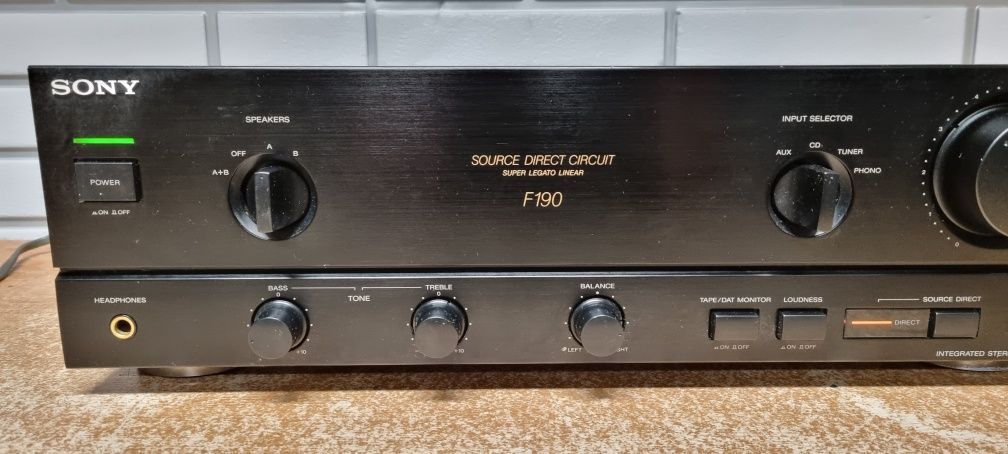 Wzmacniacz STEREO SONY TA-F190. Hi-fi.  Japan