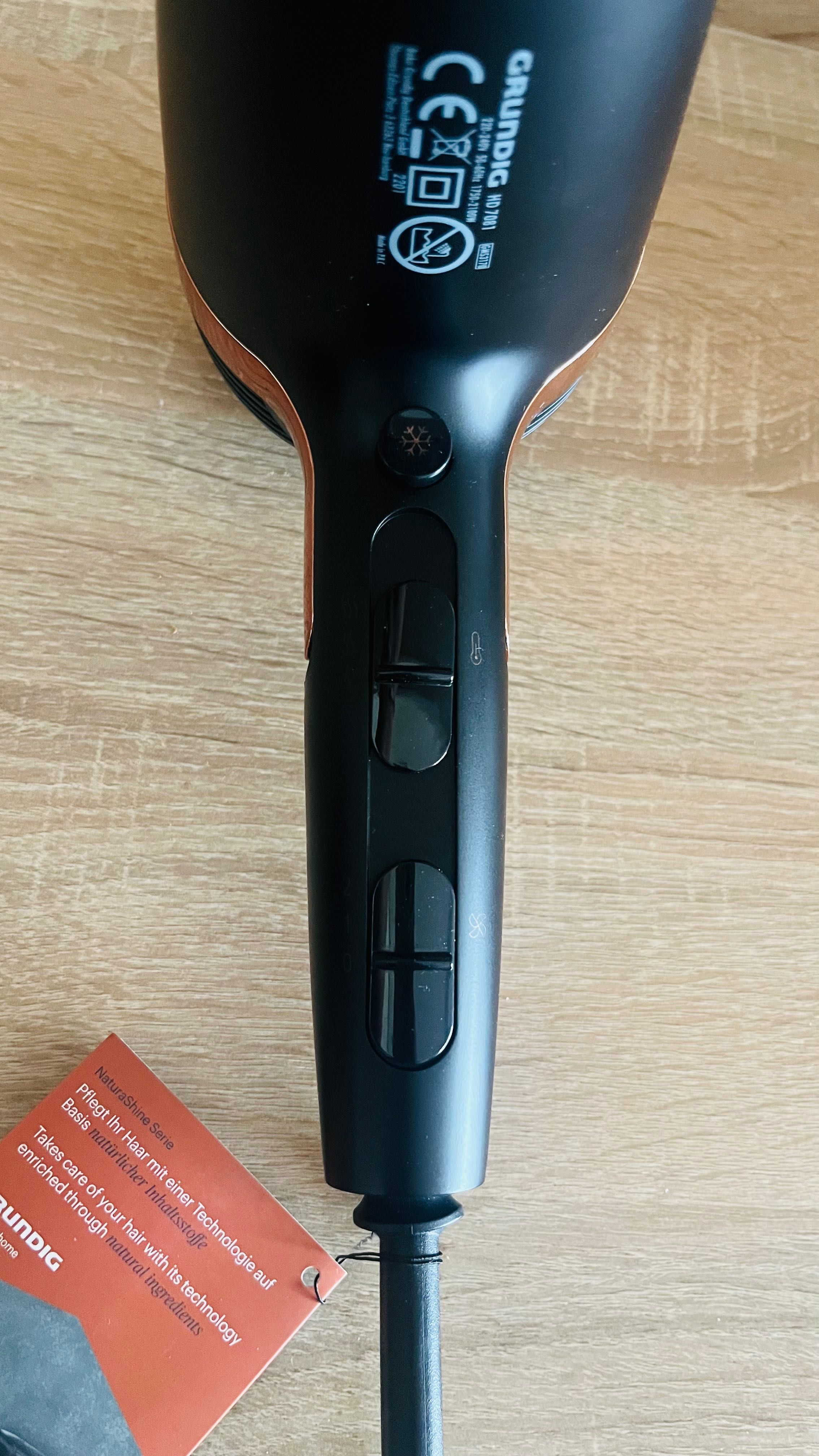Grundig naturashine hd7081. Suszarka do włosów z dyfuzorem