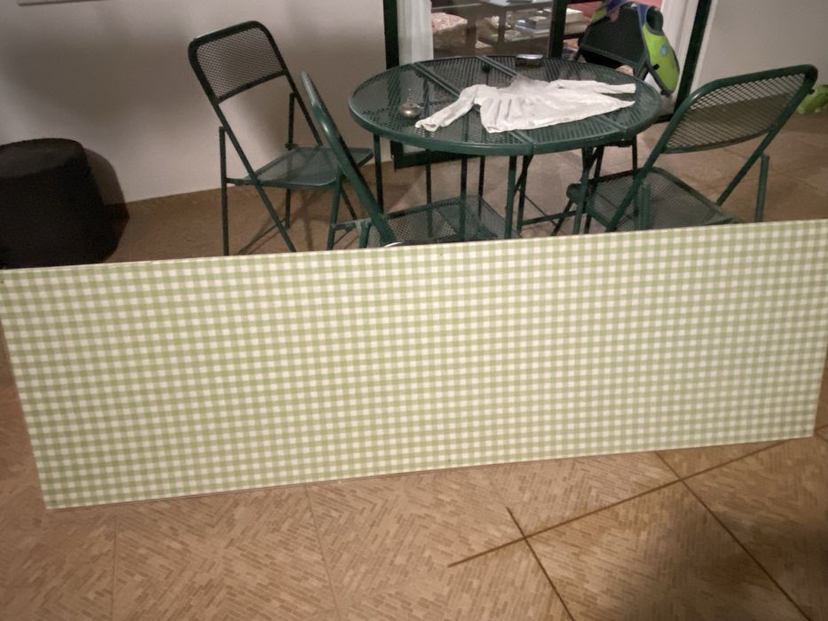 Mesa de jardim dobrável