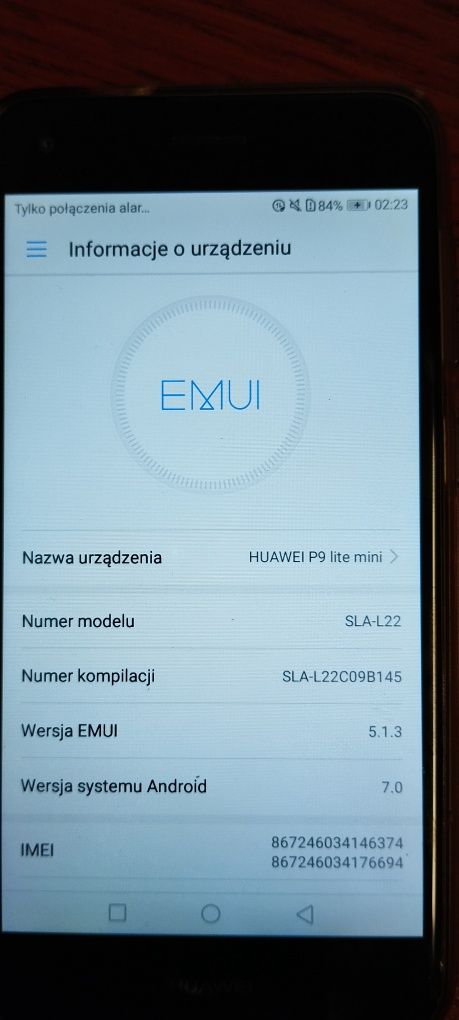 Telefon Huawei P9 lite mini okazja tani