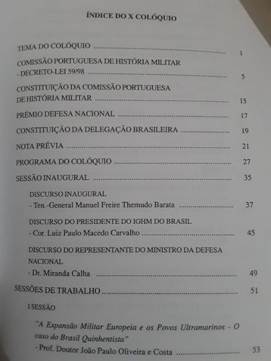 Brasil e Portugal: Rel. Militares/ Dinastia dos Sás no Brasil e Angola