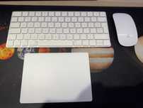 Zestaw Apple klawiatura, myszka, Magic Trackpad