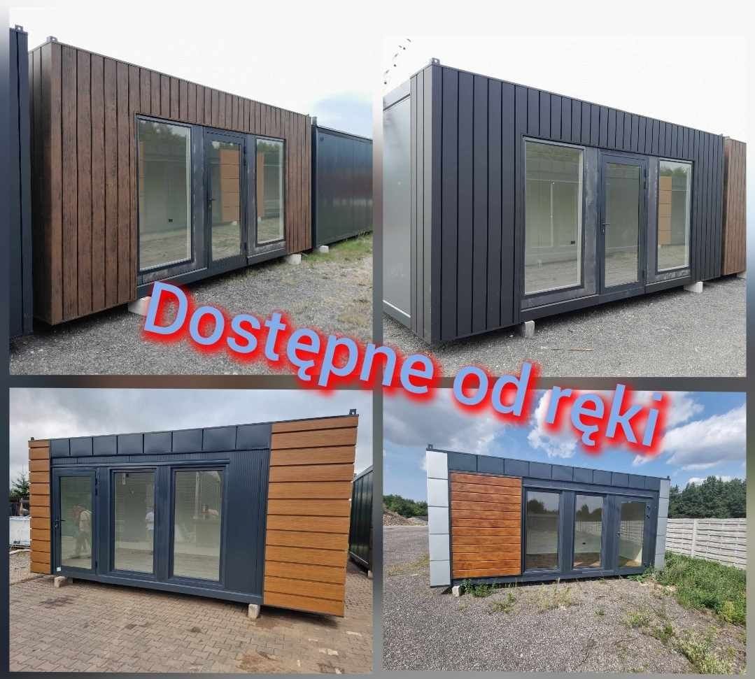 Pawilon na ramie handlowy usługowy kontener biuro sklep biurowy kiosk
