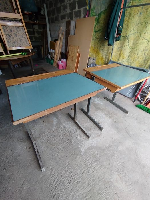 Biurko PRL vintage