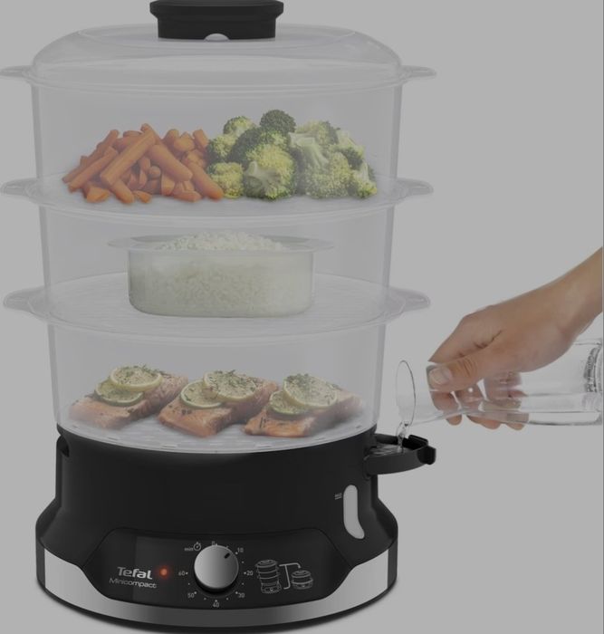 Tefal VC204810 Cozinhar a vapor.