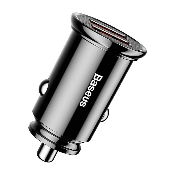Baseus Circular inteligentna ładowarka samochodowa 2x USB QC3.0 Quick