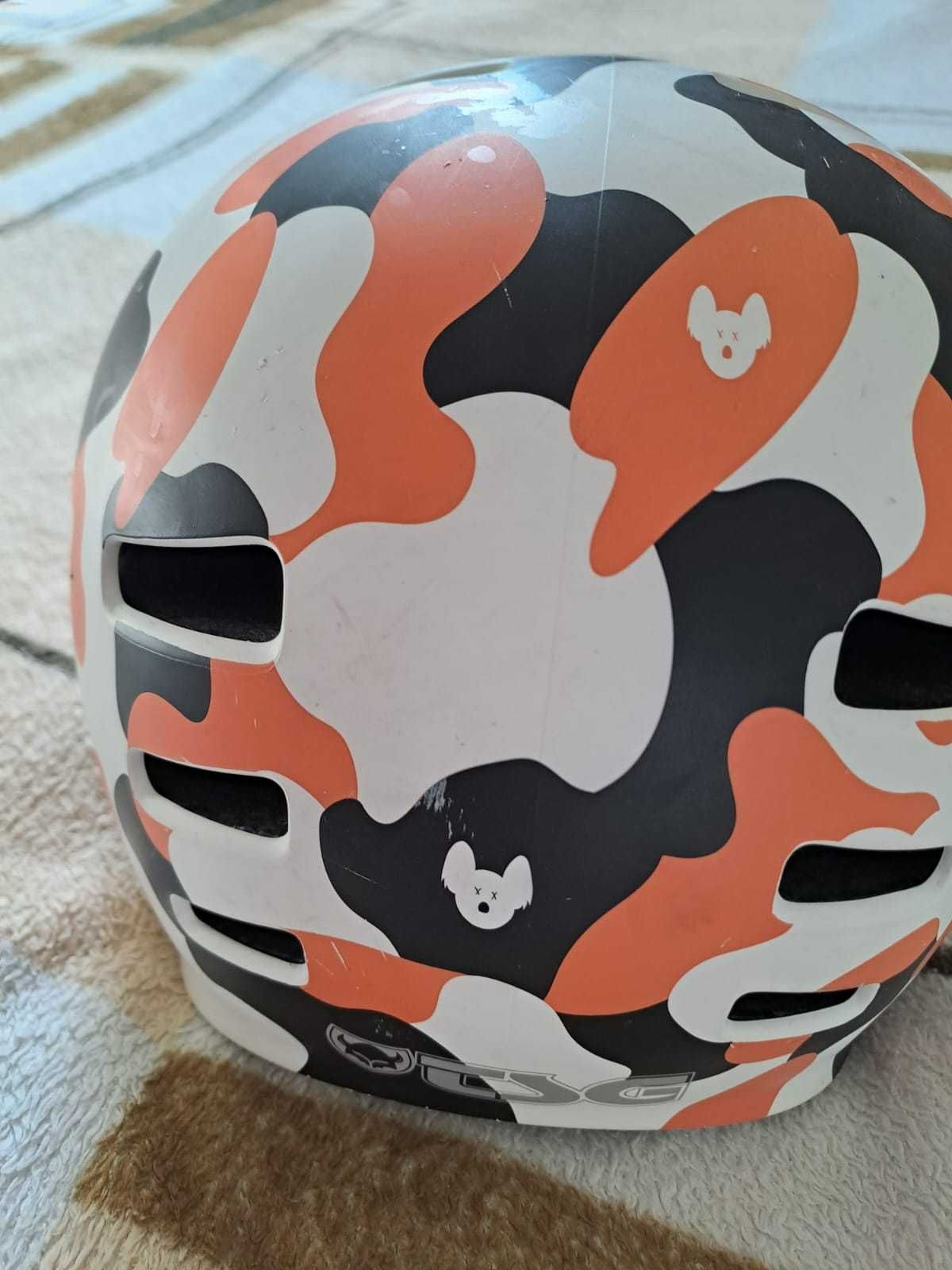 Kask TSG x Flisek Evolution Camo limitowana edycja