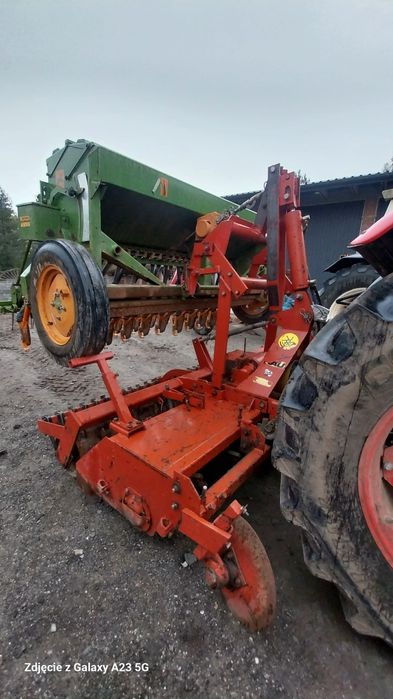 AGREGAT uprawowy 2,5m RAU +Amazone D8 Brona aktywna Hydropak wał Paker