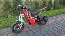Pocket bike Motocross elektryczny trial OSET 12.5R 3-5 lat pit-bike