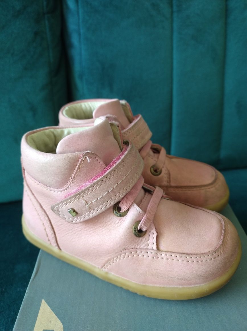 Różowe buty Bobux Timber Boot Vintage Rose rozm. 23
