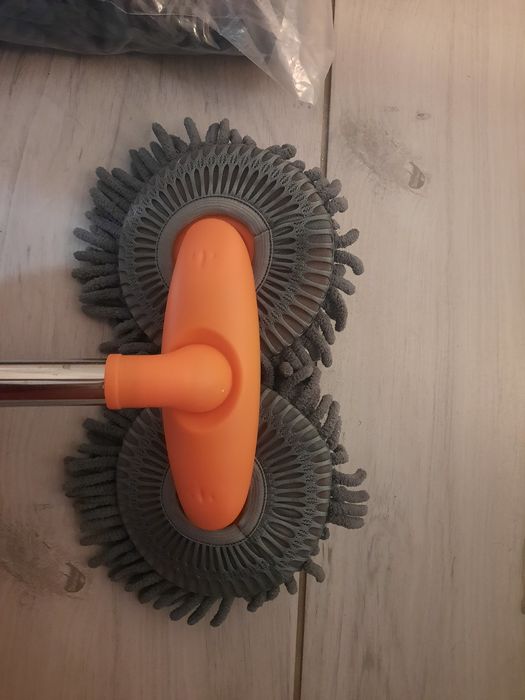 Mop, podwójny, miękki, długi trzonek