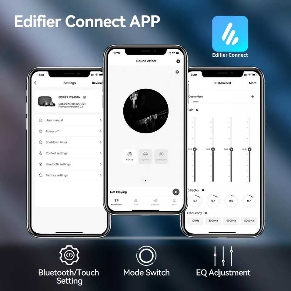 ⇒ Edifier W240TN - наушники с двойными динамиками и шумоподавлением!